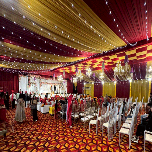 Resort luxury entrance