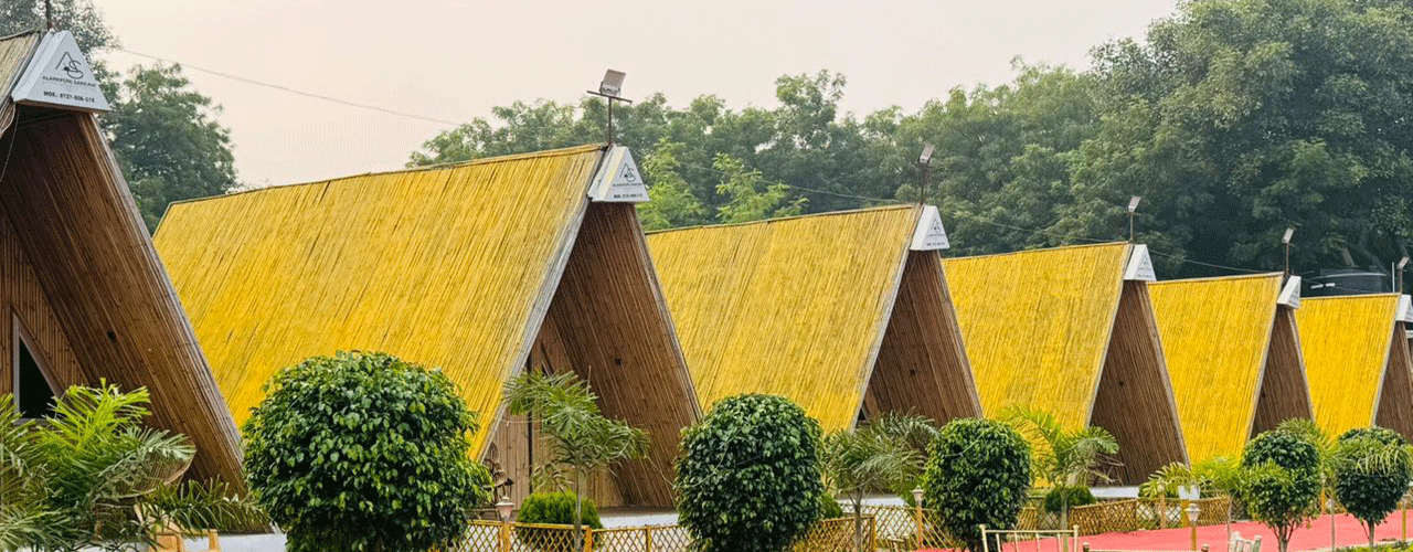 Resort luxury entrance